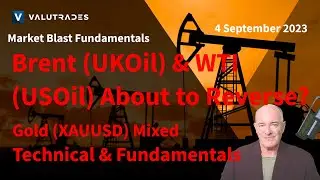 Brent (UKOil) & WTI (USOil) About to Reverse?  Mixed Technical and Fundamentals on Gold (XAUUSD).