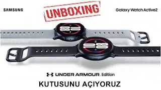 Samsung Galaxy Watch Active 2 Under Armour Edition Kutu A&ccedil;ılımı