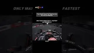 only #maxverstappen can do this . #cars #automobile #f1 #f1vibes #lap #record #carmoments #carpov