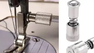 QUICK PRESSURE FOOT CHANGER SCREW #sewingmachine #sewing  sewing tools and tutorial