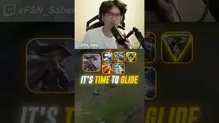 Saber's High Elo Trinity Ashe Build can GLIDE