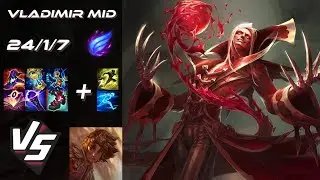 MID Vladimir vs Taliyah - EU Challenger Patch 25.20