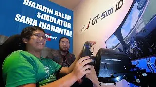 Diajarin Balap Simulator sama Ramstig (Juara Asia dari Indonesia) !