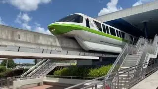 Walt Disney World Express Monorail TTC To Magic Kingdom Full Ride HD POV May 2022 Orlando Florida