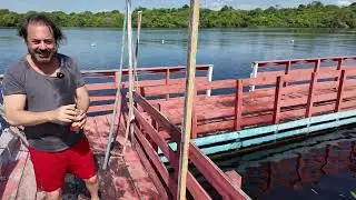 Amazon Brasil 🇧🇷 River Fishing Pirarucu the Largest Sweet water fish
