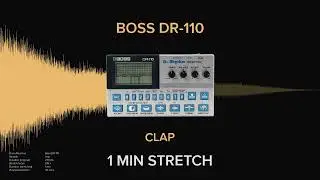 Boss DR-110 Clap (1 MINUTE)