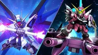 (FREEDOM GUNDAM AND JUSTICE GUNDAM) ALL ANIMATION SD GUNDAM G GENERATION ETERNALL 