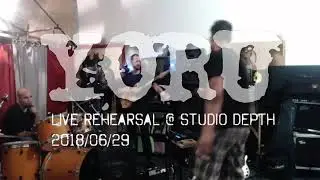 YORU live rehearsal @ Studio Depth Zagreb, 2018/06/29