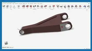 AltairOptimization Contest:Optimization of an Aeroplane Landing Gear Upper Torque Link using Inspire