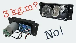 Огромный сервопривод в качестве привода робота? (Super300)
