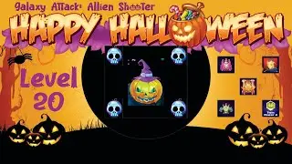Happy Halloween Event 2021 Level 20 Zambario Gamers | Galaxy Attack Alien Shooter | Boss Snake Eyes