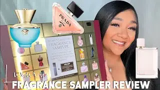 LUXURY PERFUME SAMPLER REVIEW | SMELL TEST + FAVORITES