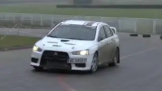 1 runda Kr&oacute;lewski Winter Cup 2019 - Bilski / Mieczkowski - Mitsubishi Lancer Evo | MaxxSport |