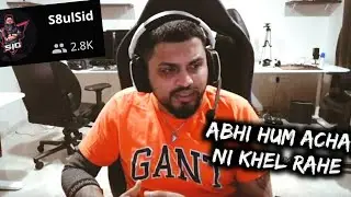 Sid Funny Reply on Soul is Improving 😂