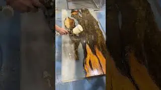 Стол крокодиловый  / #woodworking