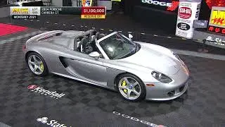 SOLD for $1.21 million // 2004 Porsche Carrera GT // Mecum Monterey 2021