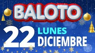 Resultado del Baloto del Lunes 22 de Diciembre de 2025  Ganador 😱🤑💰💵