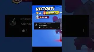 COLT 1000 TROPHIES w/randoms 💀🥶 #brawlstars #shorts