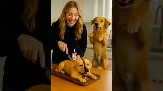 &ldquo;She Cut the Dog Cake&hellip; and the REAL Dog LOST IT 😱😂🎂&rdquo;