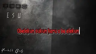 Esu (Lyric Visualizer) - Yor&ugrave;b&aacute; Gods #lyricvideo #lyrics #esu #visualizer