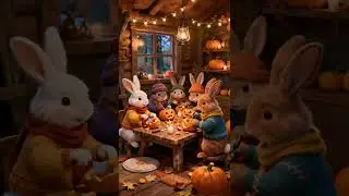 When Rabbits Celebrate Autumn 🎃✨
