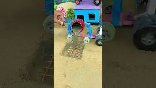 Tractor mini construction 🚧 | diy tractor video | tractor wala video 😱