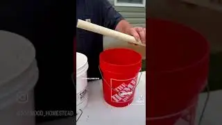 Our 5 gallon bucket handles are falling apart! #bucket #hacks #diy #homestead #garden #update