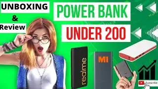 Buy the best power bank for UNDER ₹200
