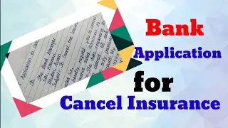 Insurance Cancellation Letter | Cancellation of insurance policy