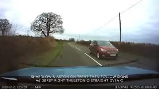 SMARTPASS DRIVING SCHOOL - SHARDLOW & ASTON FOLLOW SIGNS A6 DERBY RIGHT THULSTON O STRAIGHT DVSA O