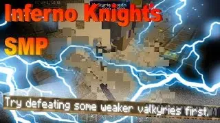Valkyrie Queen Vs Craftacar! Aetheric Aventures - Inferno Knight's SMP #2