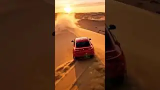 BMW X6 Desert Drift 🔥 | Sand Storm Cinematic Ride | BMW Power Unleashed
