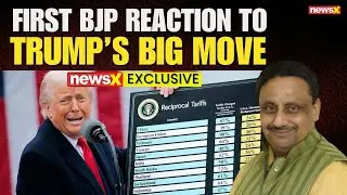 Trump&rsquo;s India Tariffs: First BJP Response to Trump&rsquo;s India Tariff Decision | Watch on NewsX