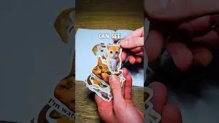 Я купил наклейки с мемами про кошек у Тему