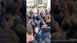 Ewan McGregor signs autographs for fans at his Hollywood Walk of Fame ceremony