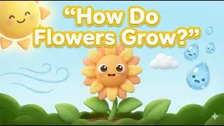 What Do Flowers Need To Grow? | Fun Learning Song for Kids 🌞💧🌱