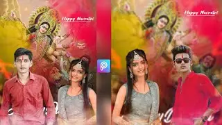 Navratri Photo Editing 2021 Durga Puja  Photo Editing PicsArt photo editing #Adi Editing Zone