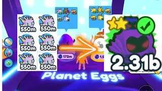Fuse Jelly Alien to get Stacked Dominus| Planet Eggs