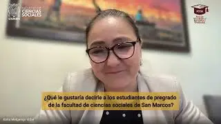 Entrevista a la egresada Katia Melgarejo