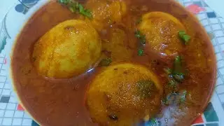 Anda Kari ki recipe/ande ki sabji Kaise banaen/ Ande ka salan♥️