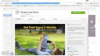 How to install Ebates chrome extension