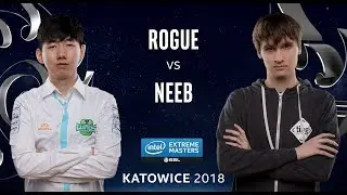 StarCraft II - Rogue [Z] vs. Neeb [P] - Ro24 - Group C - IEM Katowice 2018