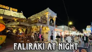 Faliraki at Night ~ Rhodes Greece