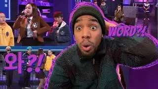 Always Foreigner REACTS to schoolrapper 3 [1회] 여자래퍼! 반전 이영지 vs 역시 하선호 @학년별싸이퍼 190222