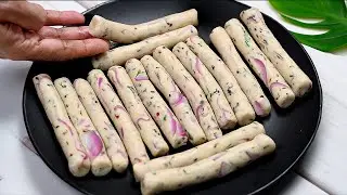 ना देखा होगा, ना ही बनाया होगा - प्याज का यह बरसात स्पेशल नया नाश्ता | Pyaz ka Naya Nashta Recipe