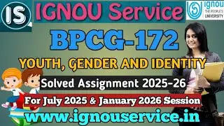 IGNOU BPCG-172 Solved Assignment English Medium 2025-26 For July 2025 and January 2026 Sessions