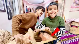 Kunali Don Ke Upar Fake Gift 🎁 prank 🤣 Popat Ho Gaya @souravjvlogs