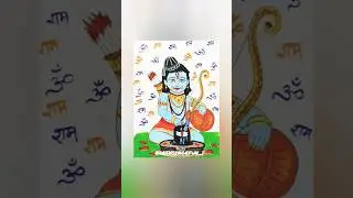 Ram ji Sketch|Shiv ji drawing#shorts #shortsfeed #artist #youtube #ram #shiv #mahadev #reels #cute