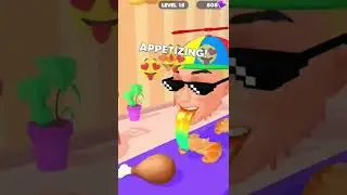 😁My Lick Runner 3D Walkthrough 😜🤡👿👾😺👅#shorts #shortvideo #7902
