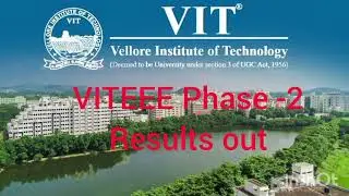 #viteee #phase2 #seatallotment